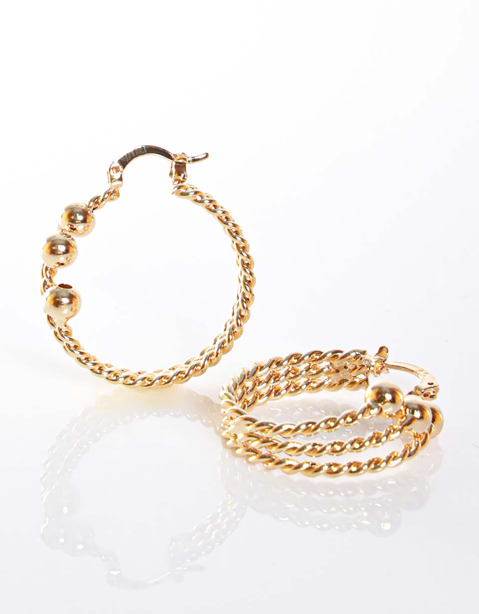 Candonga aros triples lazo