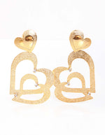 Aretes corazon Maxi