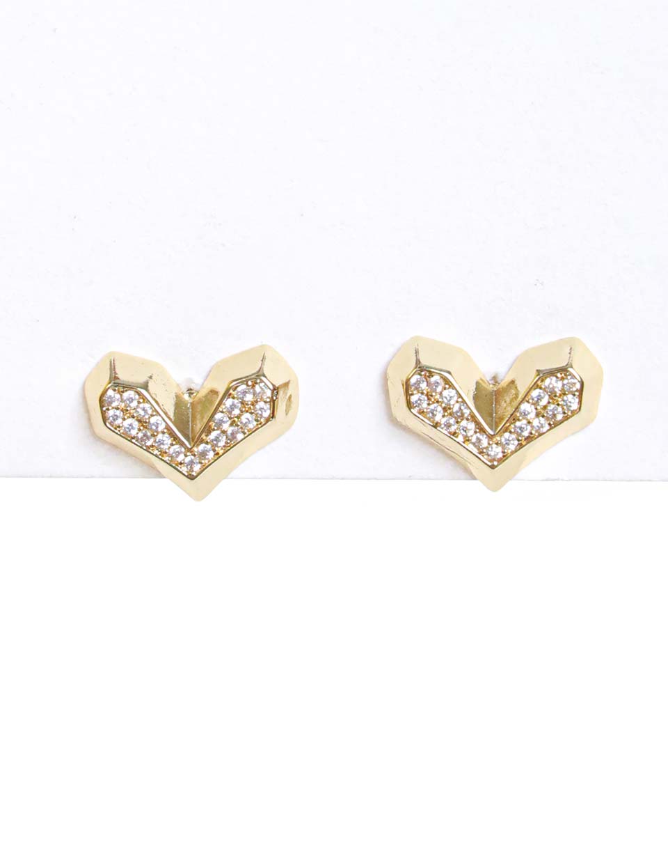 Set corazón Collar + Aretes