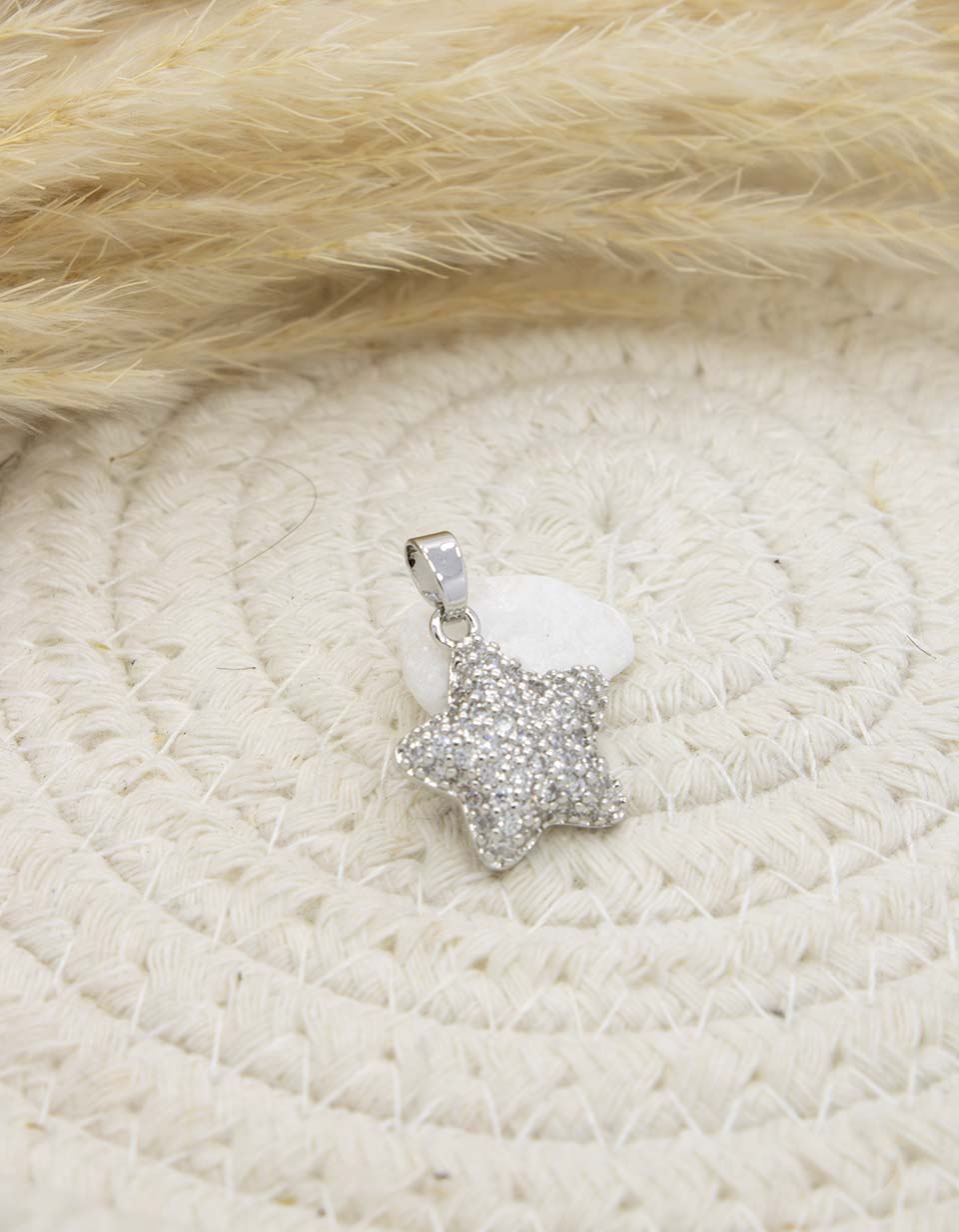 Dije Estrella Plateada