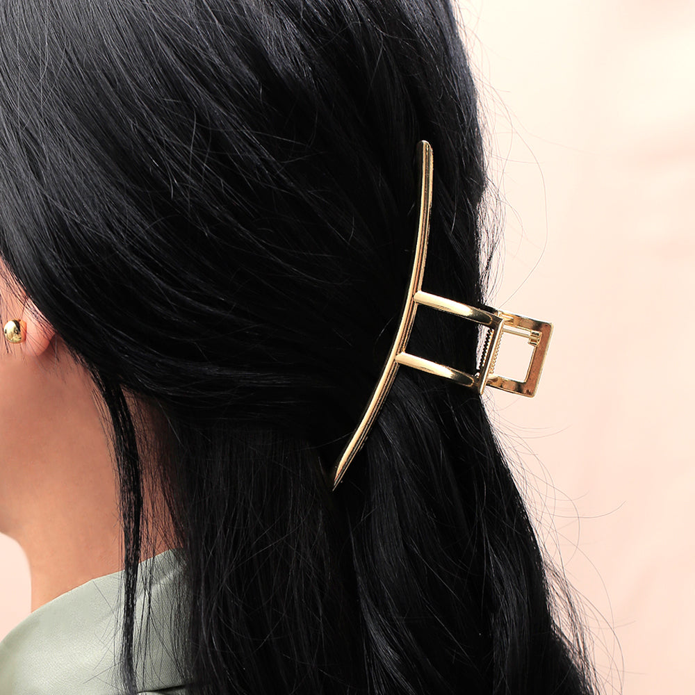 Pinza Dorada para Cabello