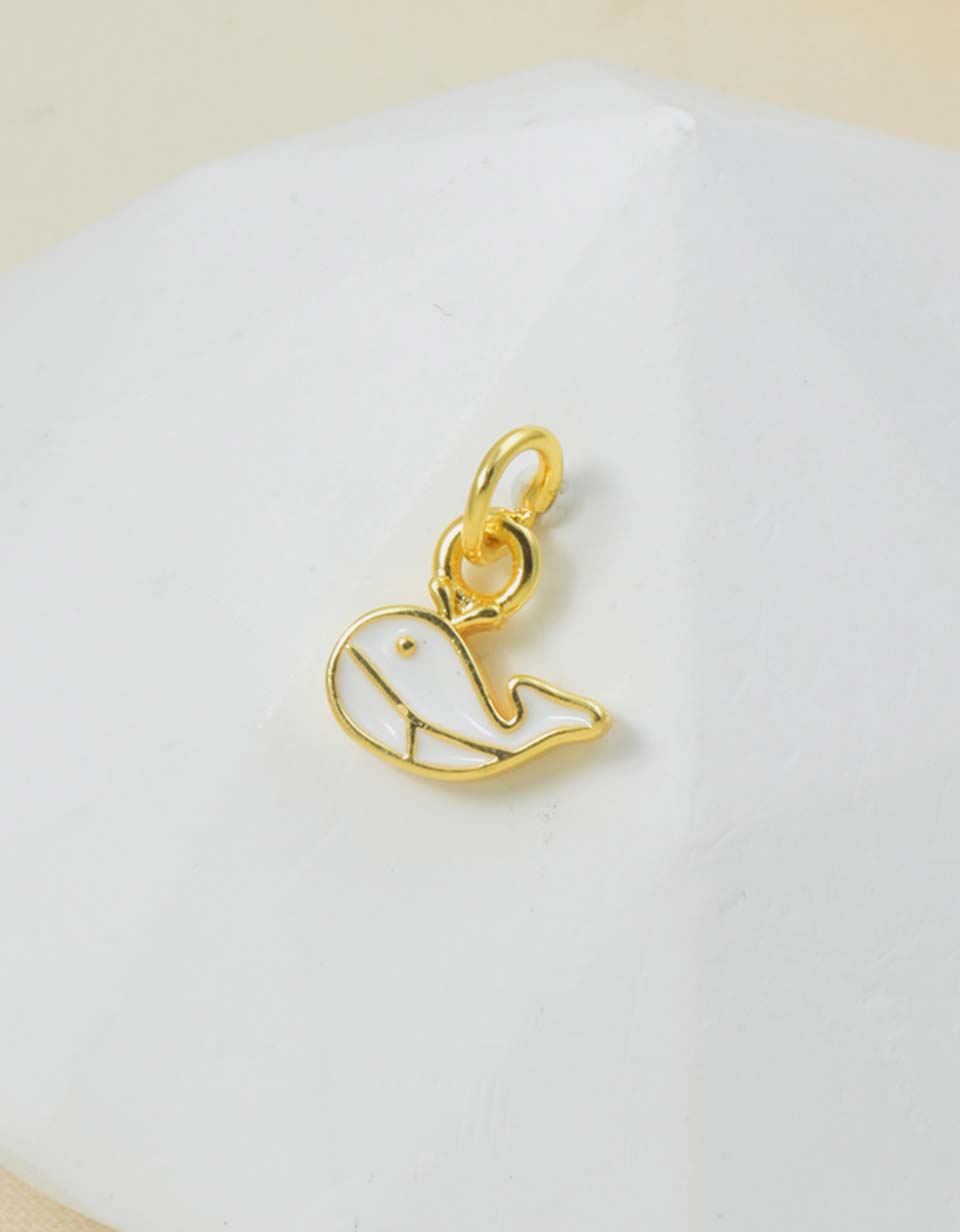 Cadena con Dije Ballena en Rodio para Mujer