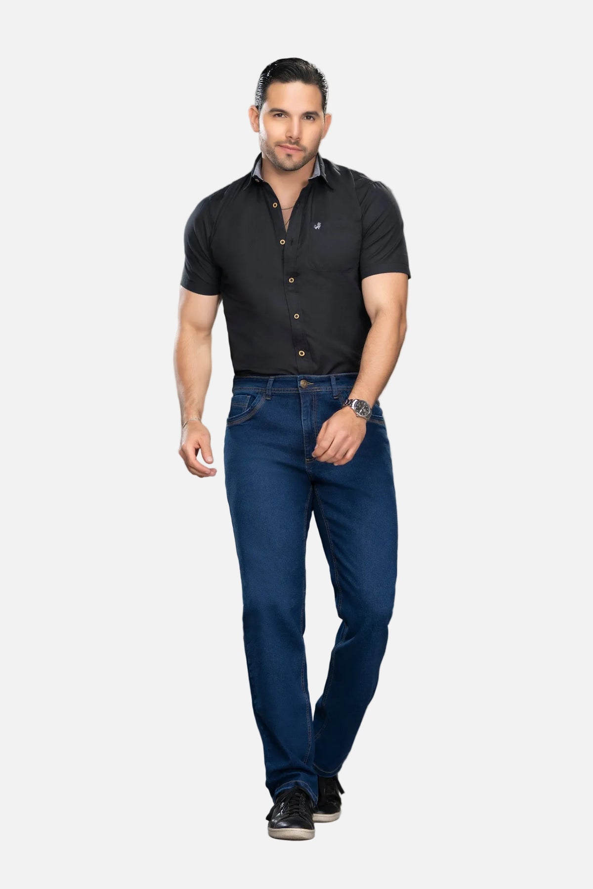 Jean Slim Azul Intenso Hombre