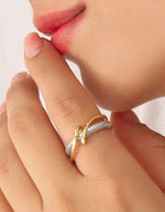 Anillo doble con Circones