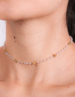 Gargantilla Dorada con Perlas