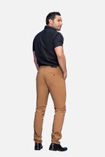 Pantalón drill Camel Hombre
