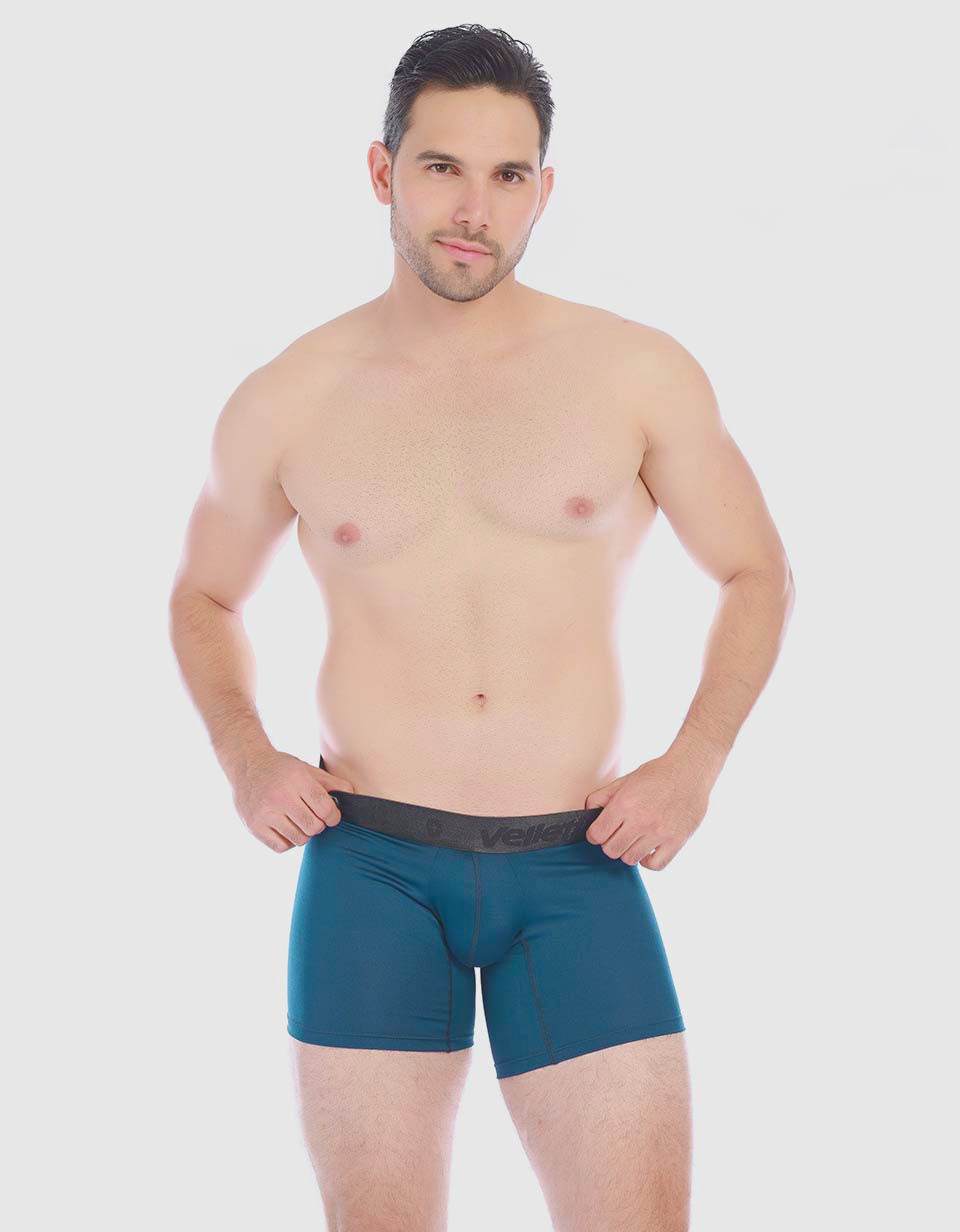 Boxer Corto Licrado Hombre Velleti