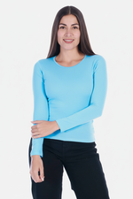 Camiseta Manga larga Básica para Mujer