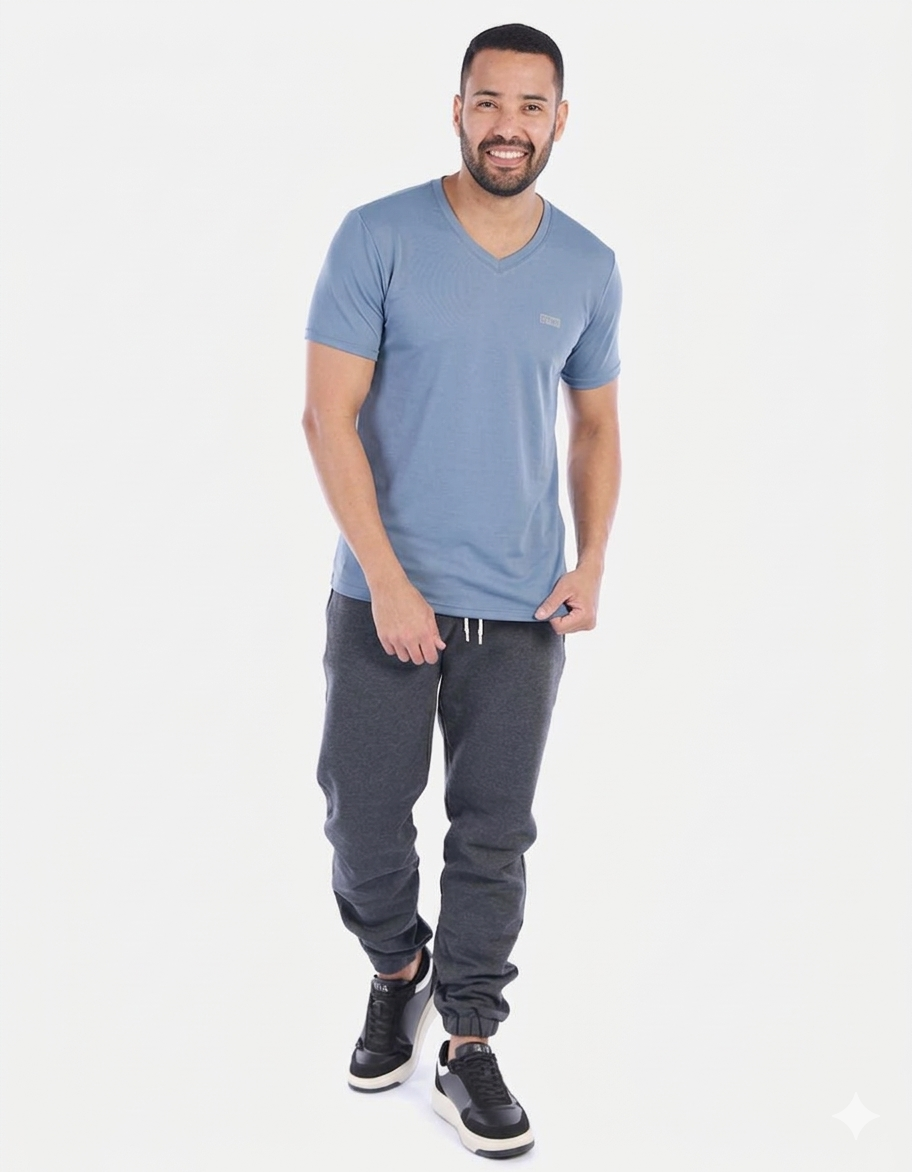 Camiseta Deportiva Hombre transpirable