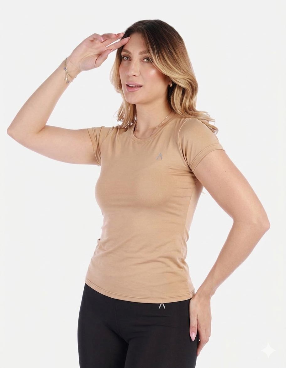 Camiseta manga corta deportiva para Mujer