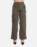 Pantalón cargo recto para mujer