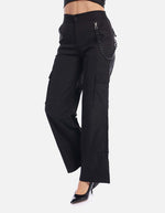 Pantalón cargo recto para mujer