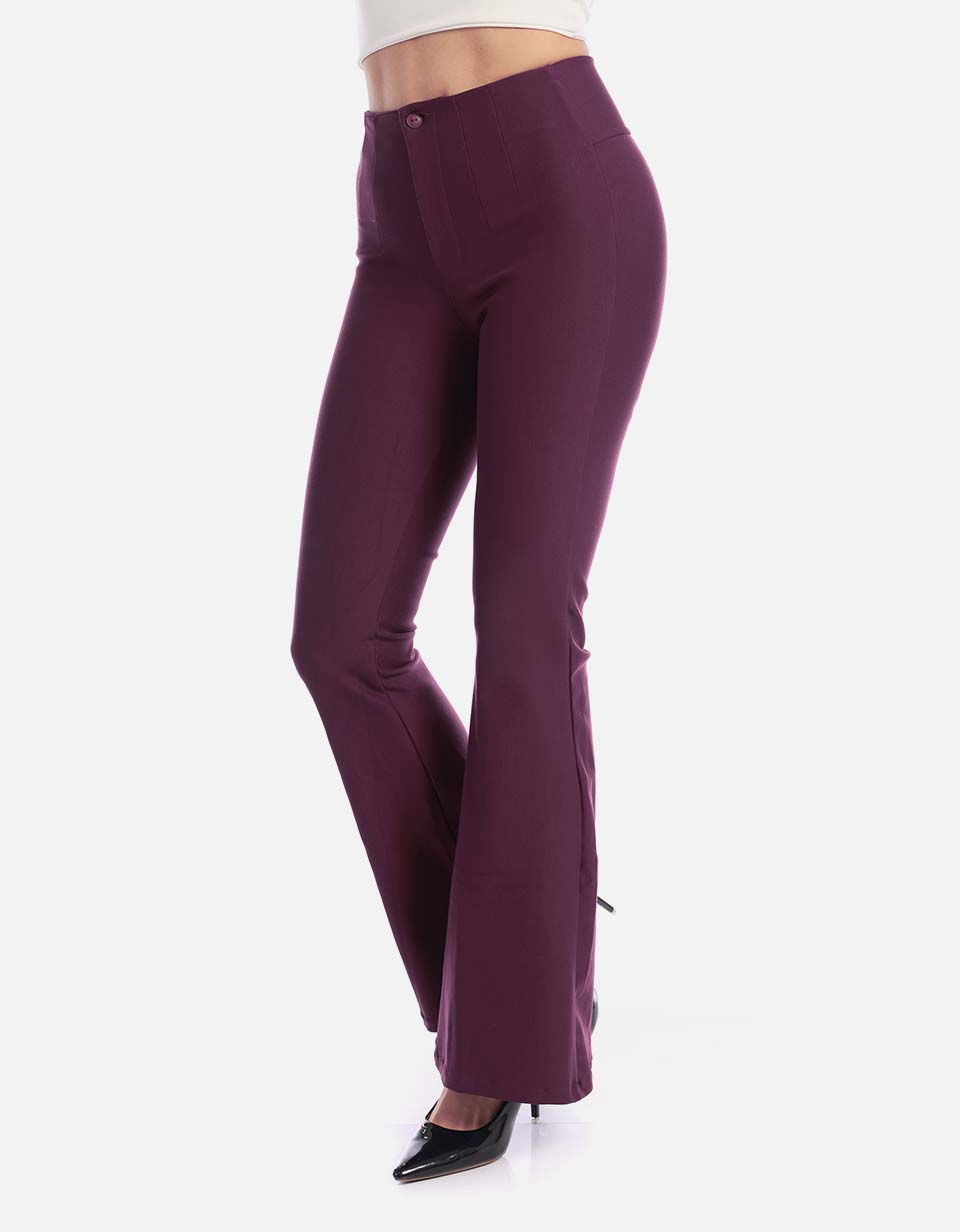 Pantalón campana mujer