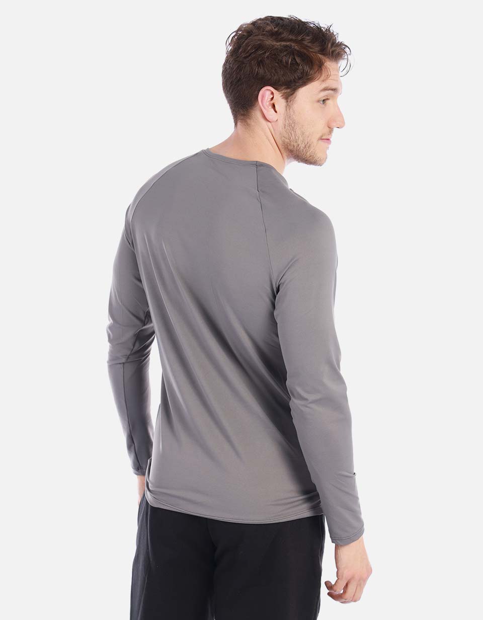 Camibuso licrado Hombre unicolor