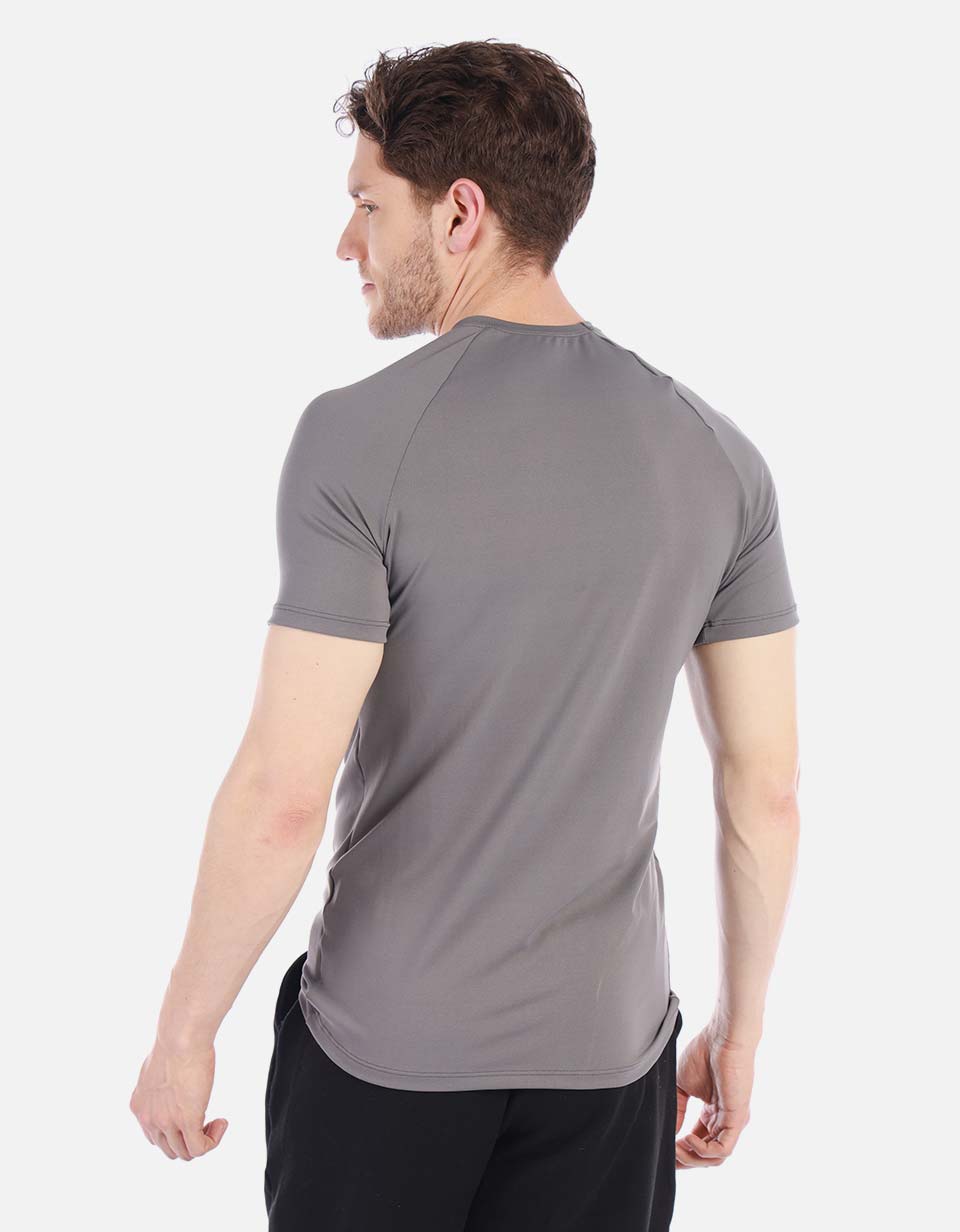 Camiseta licrada Hombre unicolor