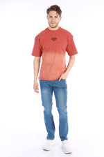 Camiseta estampada para hombre casual