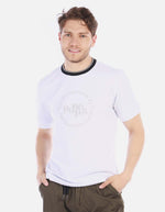 Camiseta básica estampada para hombre