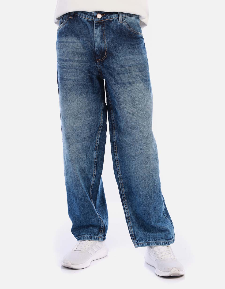 Jean recto para hombre de ajuste cómodo