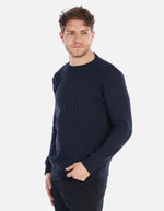 Suéter trenzado para hombre estilo clásico