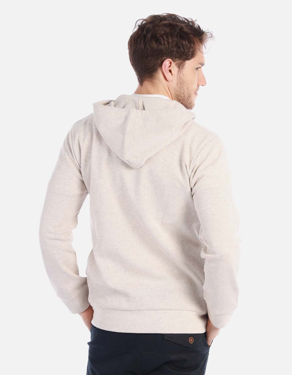 Chaqueta tejida para hombre Unicolor