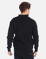 Chaqueta tejida para hombre con franjas