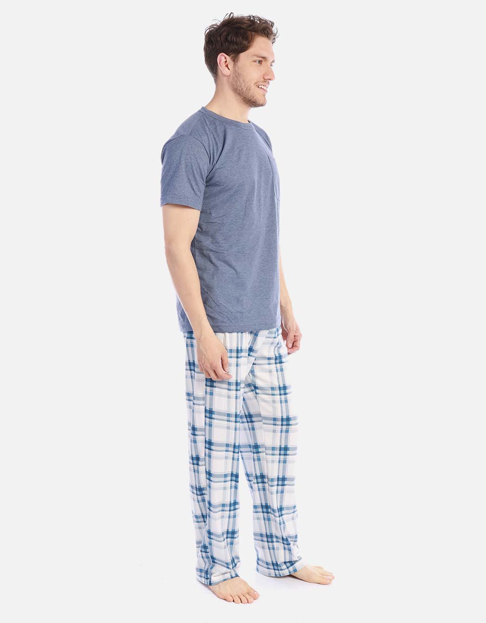 Pijama masculina cómoda | Conjunto suave Arequipe