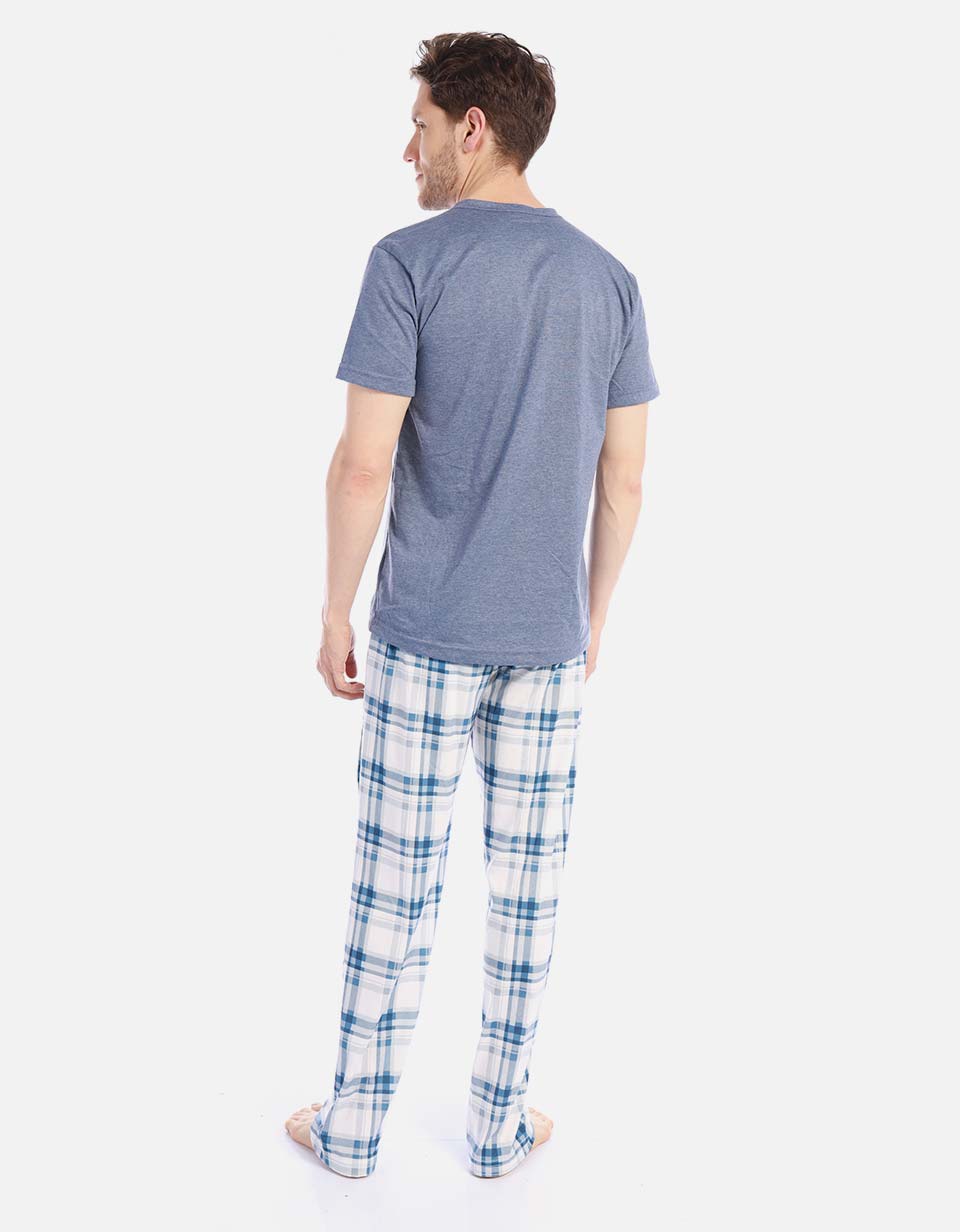 Pijama masculina cómoda | Conjunto suave Arequipe