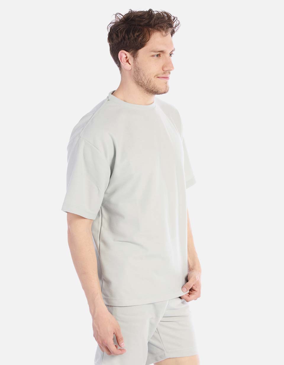 Camiseta oversize para hombre manga corta
