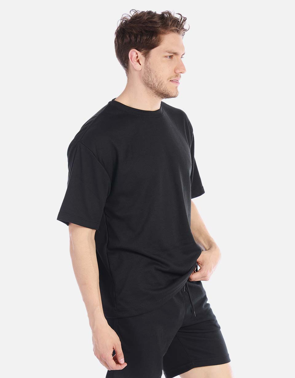 Camiseta oversize para hombre manga corta