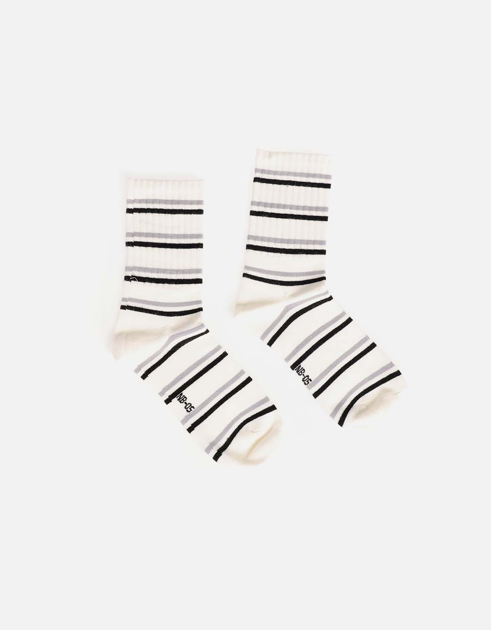 Medias LargasEstampado a rayas