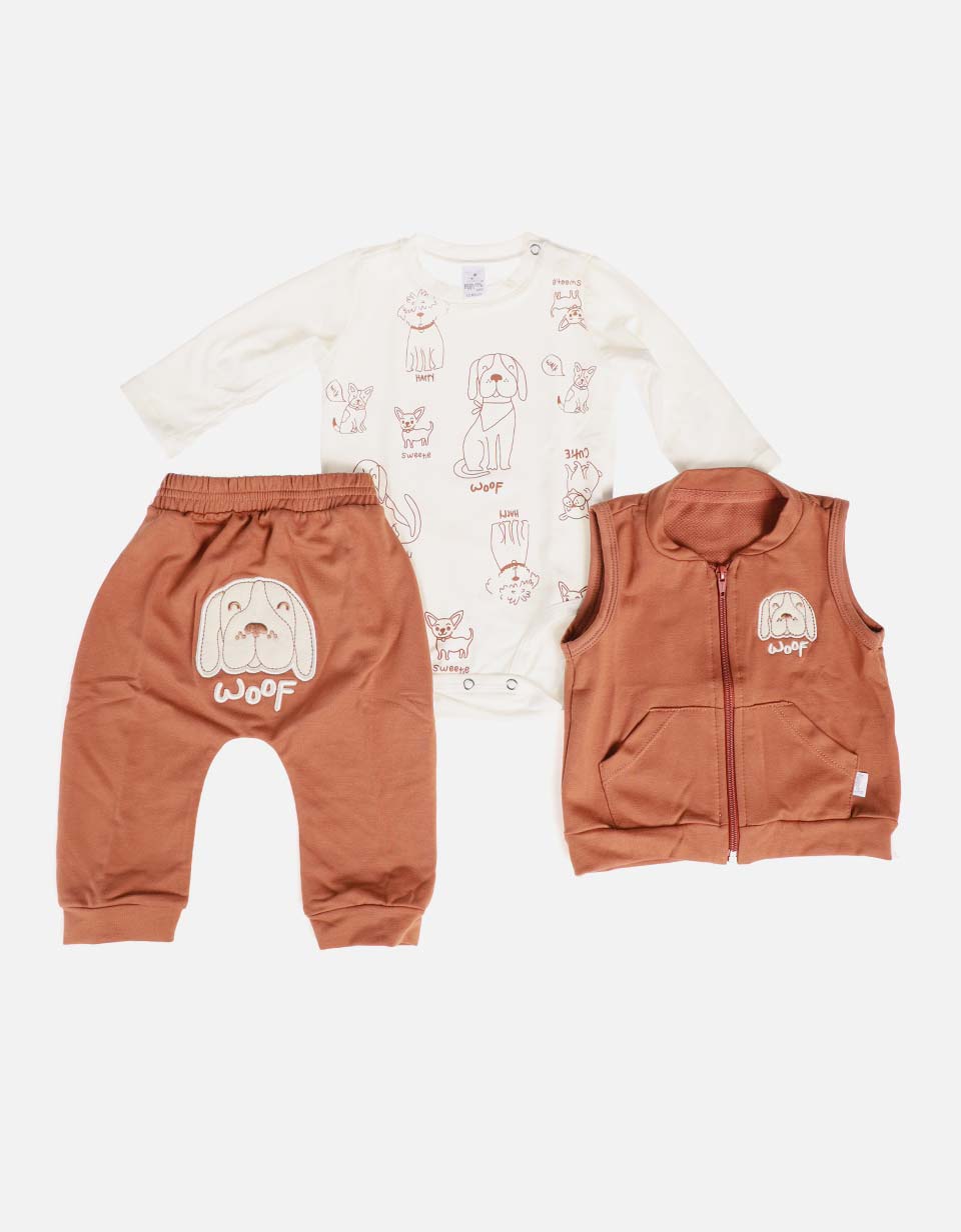 Conjunto para bebé ergonómico y resistente