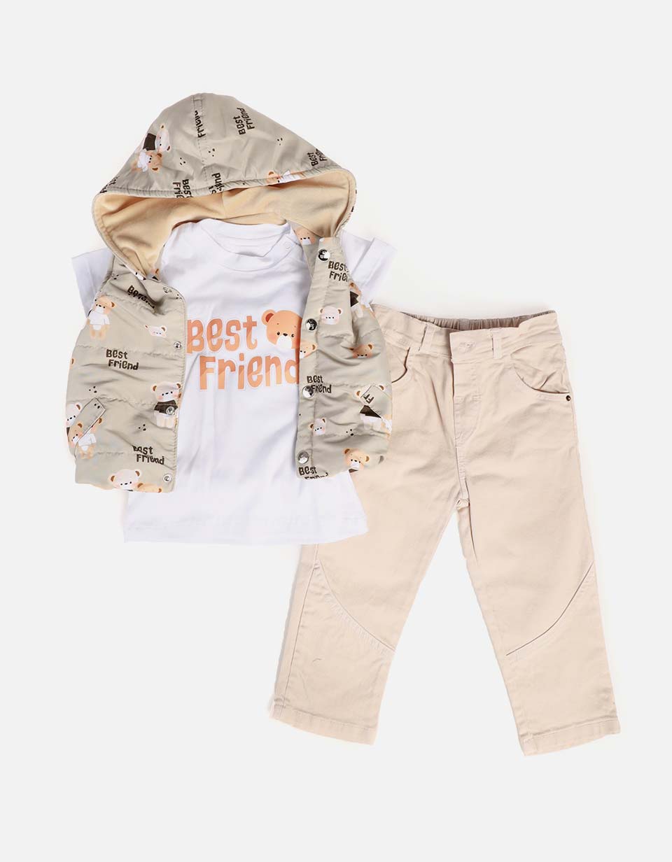 Conjunto para bebé práctico y versátil