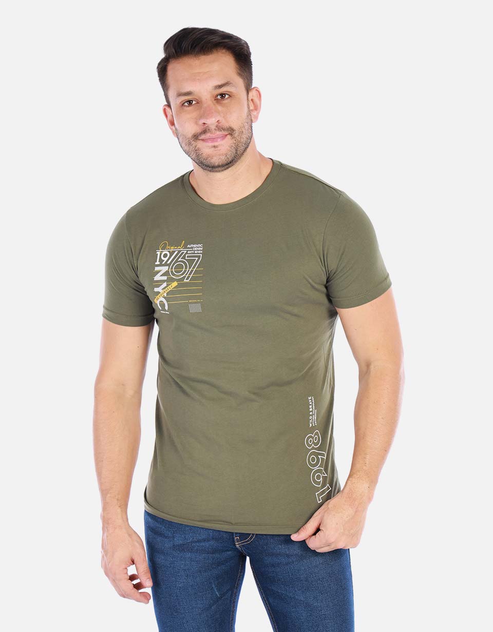 Camiseta Slim Fit para Hombre