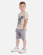 Conjunto infantil cómodo y divertido para uso diario