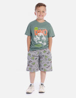 Conjunto infantil cómodo y divertido para uso diario