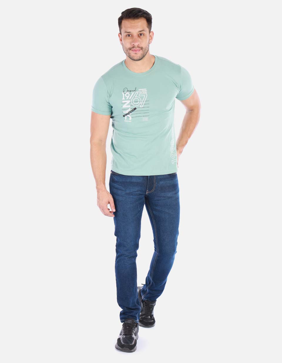 Camiseta Slim Fit para Hombre