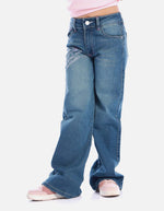 Jean para niña con ajuste cómodo