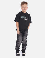 Jean infantil skinny de estilo urbano