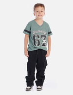 Pantalón infantil cargo resistente y cómodo para diario