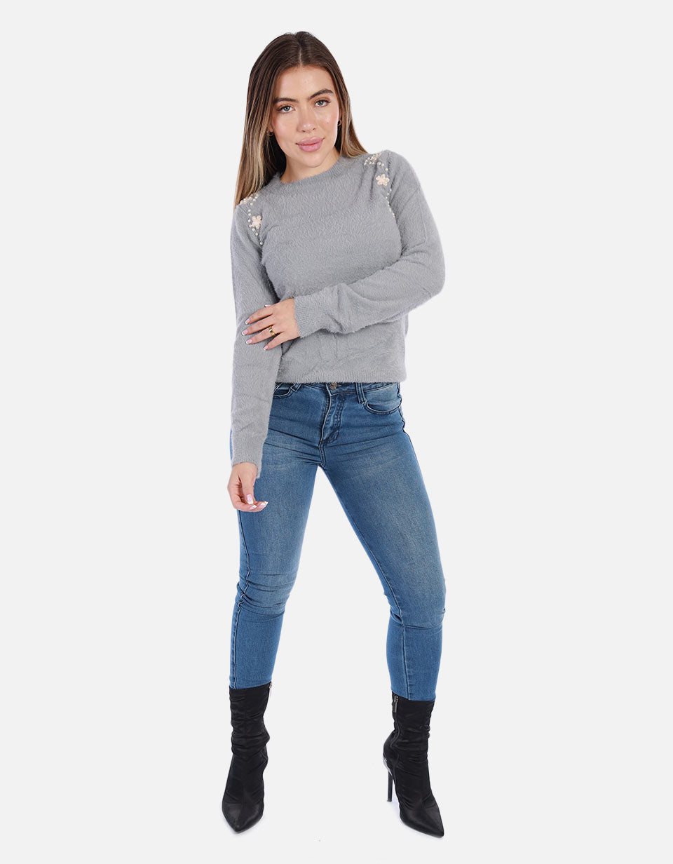 Saco Peludo para Mujer