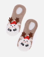 Medias de peluche antideslizante