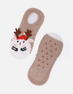 Medias de peluche antideslizante