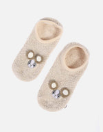 Medias de peluche antideslizante