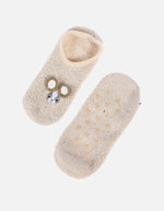 Medias de peluche antideslizante