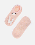 Medias de peluche antideslizante