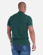 Camiseta tipo polo cuello mao Hombre