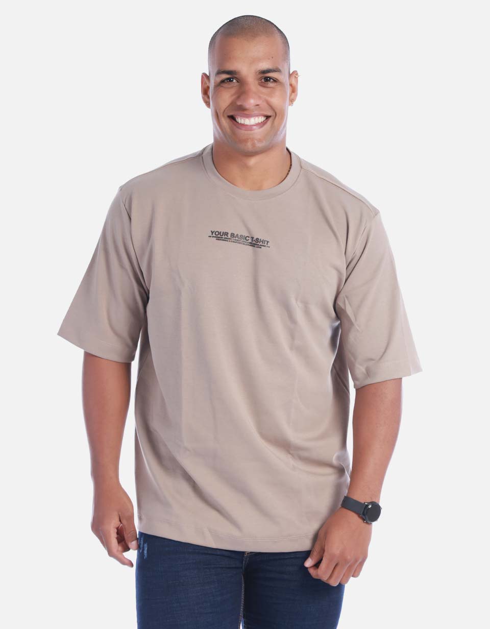 Camiseta básica premium para hombre
