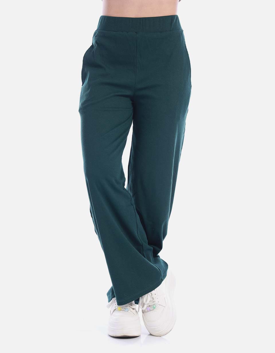 Pantalón en rib para Mujer