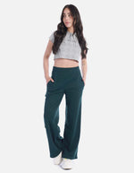 Pantalón en rib para Mujer