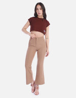 Pantalón tiro alto para Mujer
